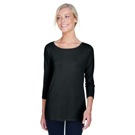 Buy Devon & Jones DP192W Ladies Perfect Fit Ballet Bracelet-Length Knit Top | ApparelChoice.ca