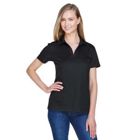 Buy Devon & Jones DG20W CrownLux Performance Ladies Plaited Polo | ApparelChoice.ca