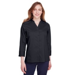Buy Devon & Jones DG560W Ladies Crown Collection Stretch Broadcloth 3/4 Sleeve Blouse | ApparelChoice.ca