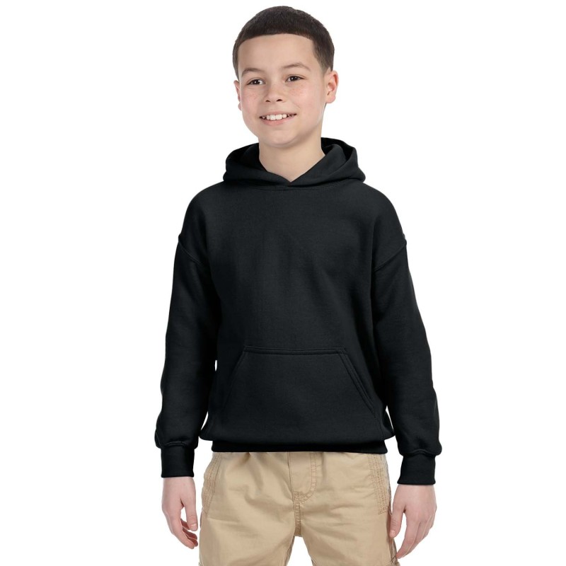 Buy Gildan G185B Youth Heavy Blend Hooded Sweatshirt | ApparelChoice.ca