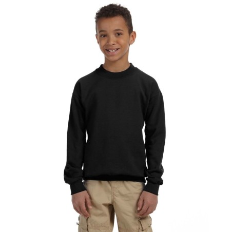 Buy Gildan G180B Youth Heavy Blend Fleece Crew | ApparelChoice.ca
