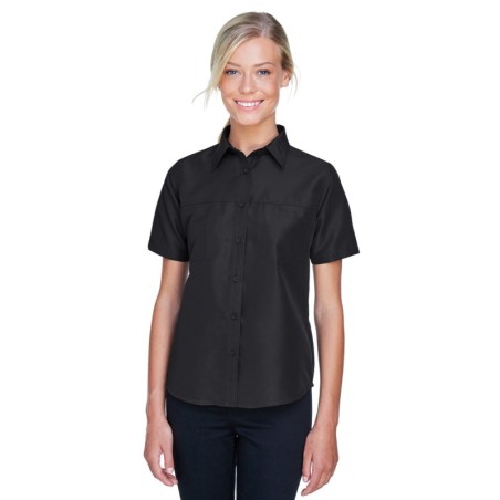 Buy Harriton M580W Ladies Key West Short-Sleeve Performance Staff Shirt | ApparelChoice.ca