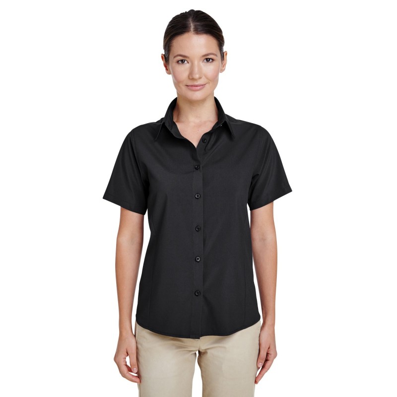 Buy Harriton M610SW Ladies Paradise Short-Sleeve Performance Shirt | ApparelChoice.ca