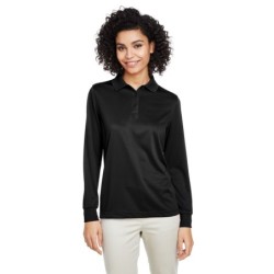 Buy Harriton M348LW Ladies Advantage Snag Protection Plus IL Long Sleeve Polo | ApparelChoice.ca