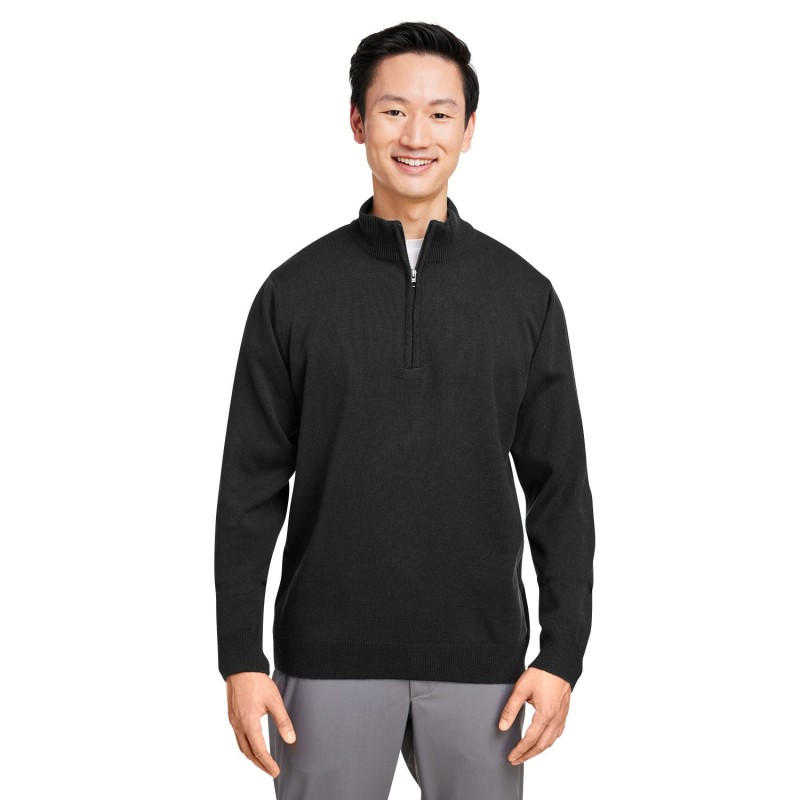 Buy Harriton M421 Unisex Pilbloc Quarter-Zip Sweater | ApparelChoice.ca
