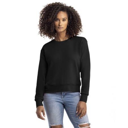 Buy Next Level Apparel 9084 Ladies Laguna Sueded Sweatshirt | ApparelChoice.ca
