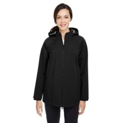 Buy North End NE718W Ladies City Hybrid Soft Shell Hooded Jacket | ApparelChoice.ca