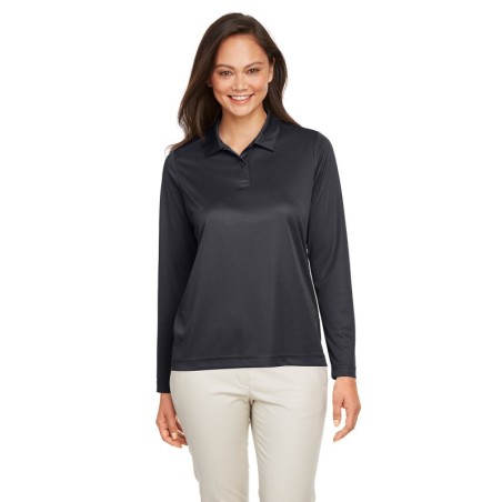 Buy Team 365 TT51LW Ladies Zone Performance Long Sleeve Polo | ApparelChoice.ca
