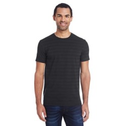 Buy Threadfast 152A Men's Invisible Stripe Short-Sleeve T-Shirt | ApparelChoice.ca